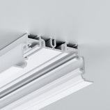 LED profile PHIL.v2 recessed C10 4050 white painted RAL9003 /plastic bag