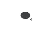 extension arm end cap OVAL20 metal black anod. [1szt]