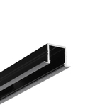 LED profile SMART-IN16 BC3/U4 1000 black painted RAL9005 /plastic bag