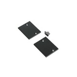 end cap PIXEL33-01 metal black /plastic bag  [2pcs]