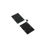 end cap PIXEL33-02 metal black /plastic bag  [2pcs]