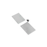 end cap PIXEL33-02 metal silver /plastic bag  [2pcs]