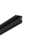LED profile CABI12 D1E 3000 black anod. /plastic bag