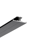 LED profile BACK10 A/UX 4050 black painted RAL9005 /plastic bag