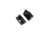 end cap SLIM8 with hole black [20pcs]