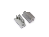 (EOL) end cap SURFACE10 silver [20pcs]