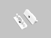 end cap SURFACE10 gen2 with hole white [20pcs]
