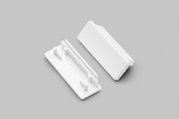 end cap WIDE24 white [20pcs]