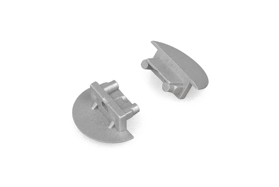 end cap BEGTIN12 gen2 with hole silver [20pcs]