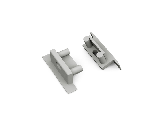 end cap BEGTIN12 gen2 SQ with hole grey [20pcs]