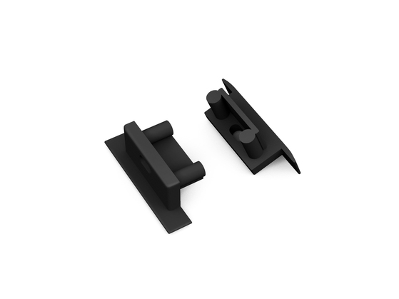 end cap BEGTIN12 gen2 SQ with hole black [20pcs]