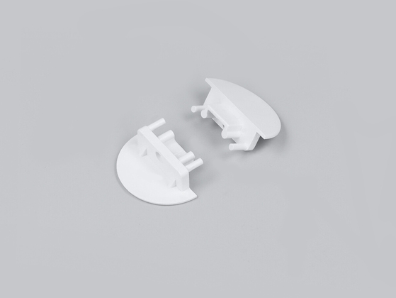 end cap GROOVE10 gen2 with hole white [20pcs]