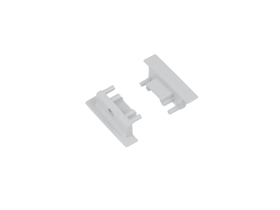 end cap GROOVE10 gen2 SQ with hole grey [20pcs]