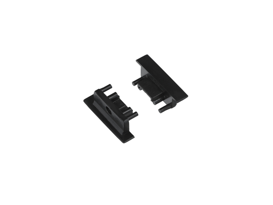end cap GROOVE10 gen2 SQ with hole black [20pcs]