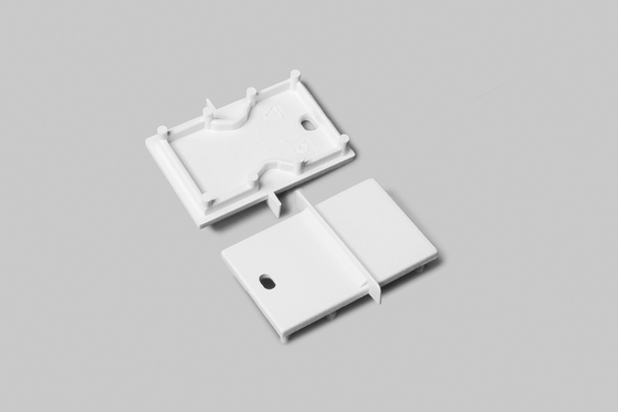 end cap LINEA-IN20-E7 with hole white [20pcs]