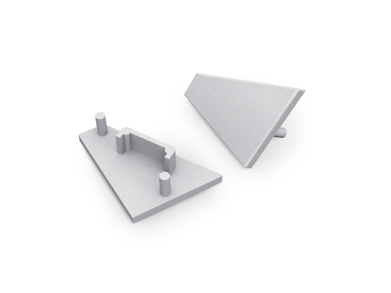 end cap CORNER14 gen2 silver [20pcs]