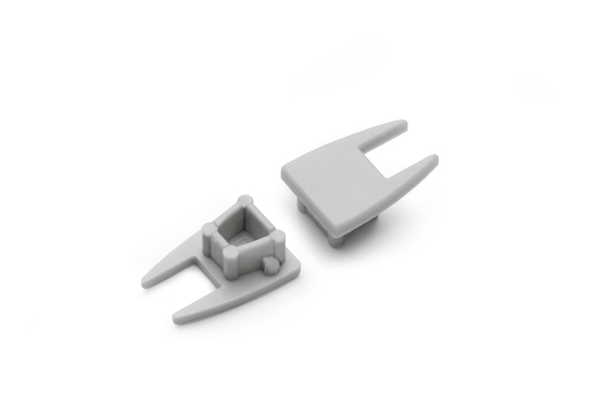 end cap MIKRO10 grey [20pcs]