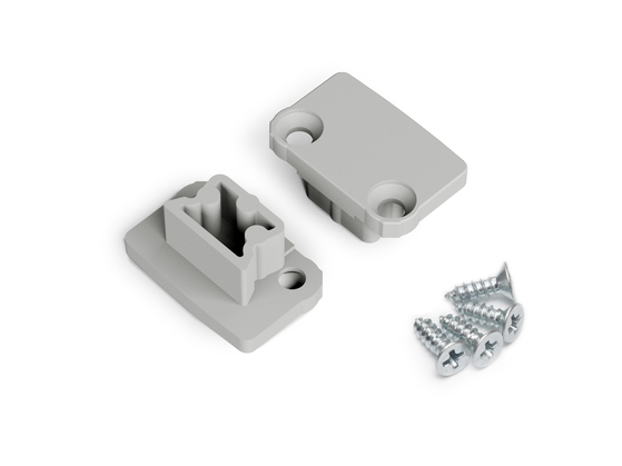 end cap FLOOR8 grey [20pcs]