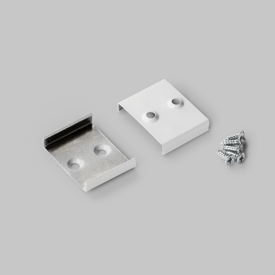 mounting plate W cone white painted [20pcs]