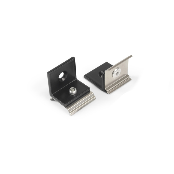 mounting plate U5 side black [20pcs]