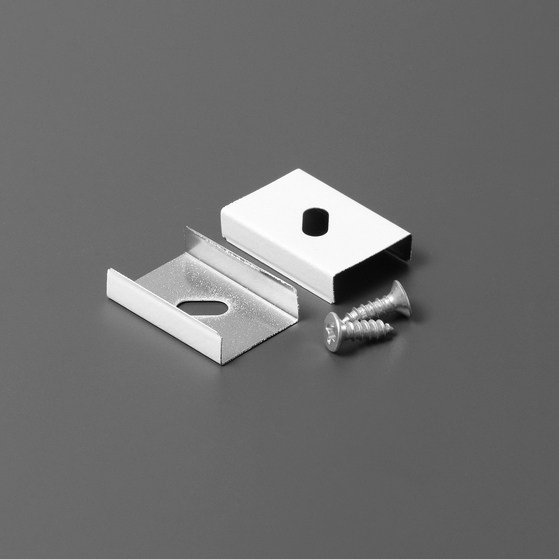mounting plate S white painted [20pcs]