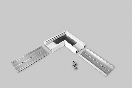 connector SURFACE14 90deg white painted /plastic bag