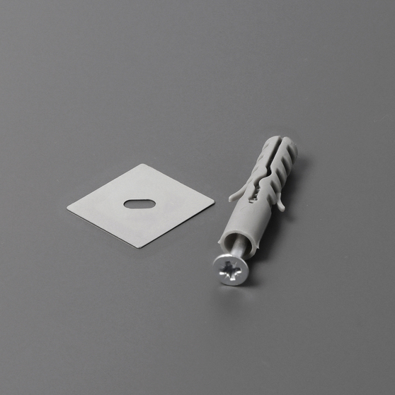 connector WALLE12 180deg inox /plastic bag