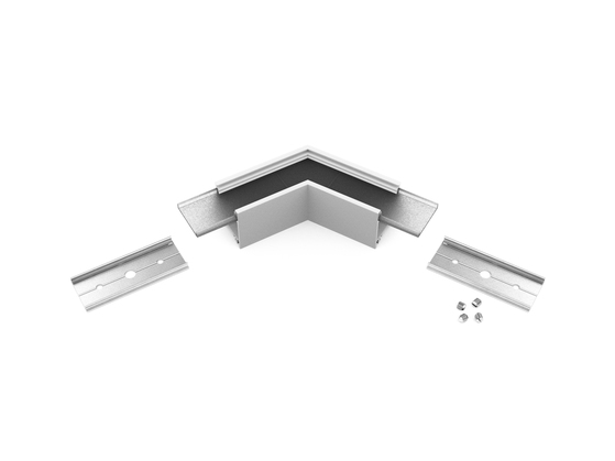 connector LINEA20 120deg anod. /plastic bag