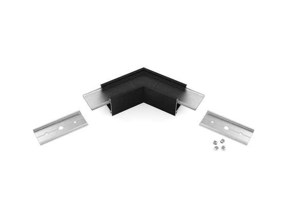 connector LINEA20 120deg black /plastic bag