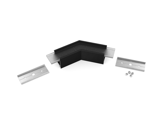 connector LINEA20 135deg black /plastic bag