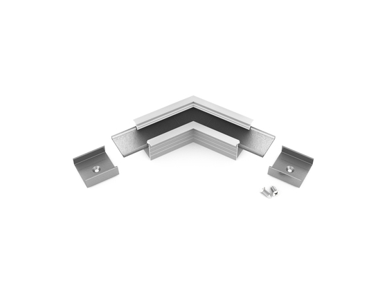 connector LINEA-IN20 120deg anod. /plastic bag