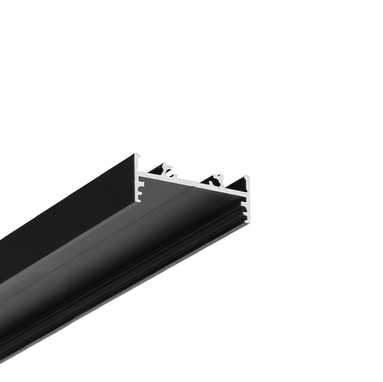 LED profile VARIO30-01 ACDE-9/TY 2000 black anod. /plastic bag