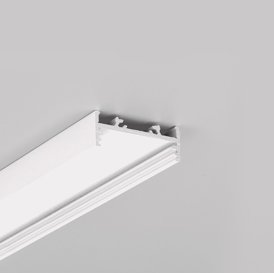 LED profile VARIO30-01 ACDE-9/TY 2000 white painted RAL9003 /plastic bag