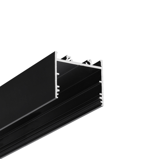 LED profile VARIO30-02 ACDE-9/TY 2000 black anod. /plastic bag