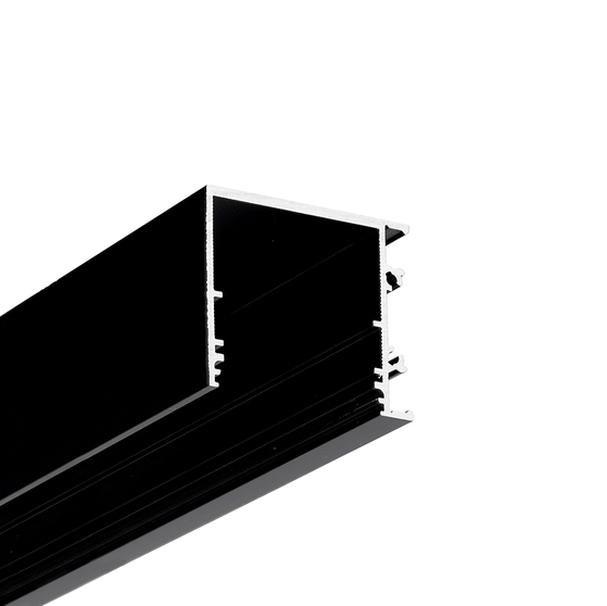LED profile VARIO30-03 ACDE-9/TY 3000 black anod. /plastic bag