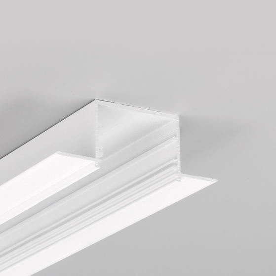 LED profile VARIO30-05 ACDE-9 4050 white painted RAL9003 /plastic bag