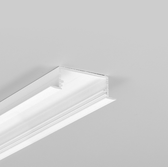 LED profile VARIO30-06 ACDE-9/U9 4050 white painted RAL9003 /plastic bag