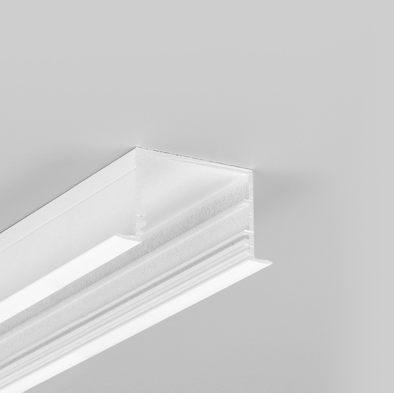LED profile VARIO30-07 ACDE-9/U9 3000 white painted RAL9003 /plastic bag