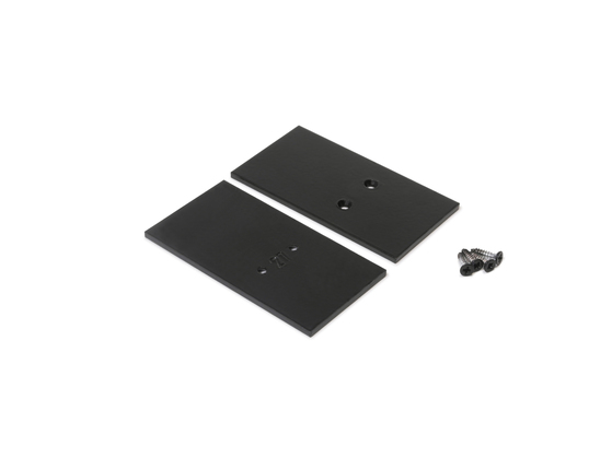 end cap VARIO30-27 metal black [2pcs]/plastic bag