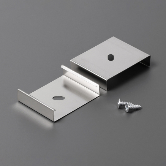 mounting plate U9 inox [20pcs]