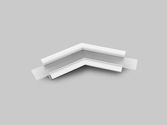 connector VARIO30-05 135deg white painted /plastic bag
