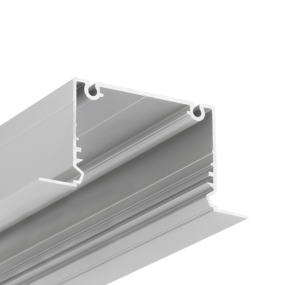 LED profile PHIL recessed C10  1000 anod. /plastic bag