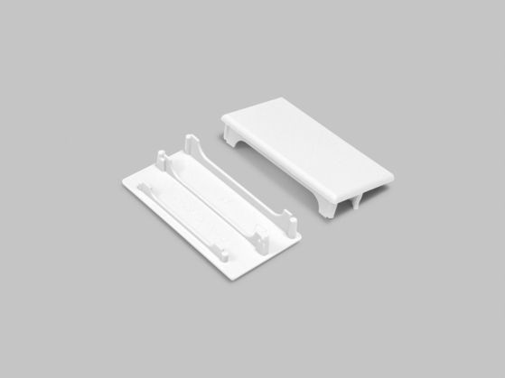 end cap LOWI white /plastic bag [2pcs]