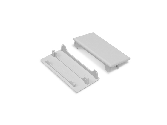 end cap LOWI grey /plastic bag [2pcs]