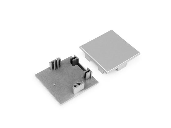 end cap PHIL53 silver /plastic bag [2pcs]