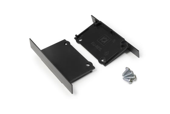 end cap PHIL recessed black /plastic bag [2pcs]