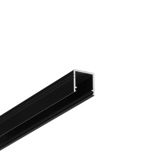 LED profile SMART10 AC2/Z 3000 black anod. /plastic bag