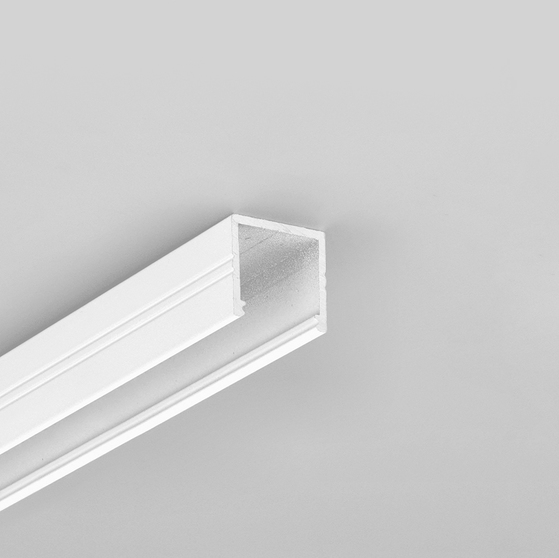 LED profile SMART16 BC3/U4 3000 white painted RAL9003 /plastic bag