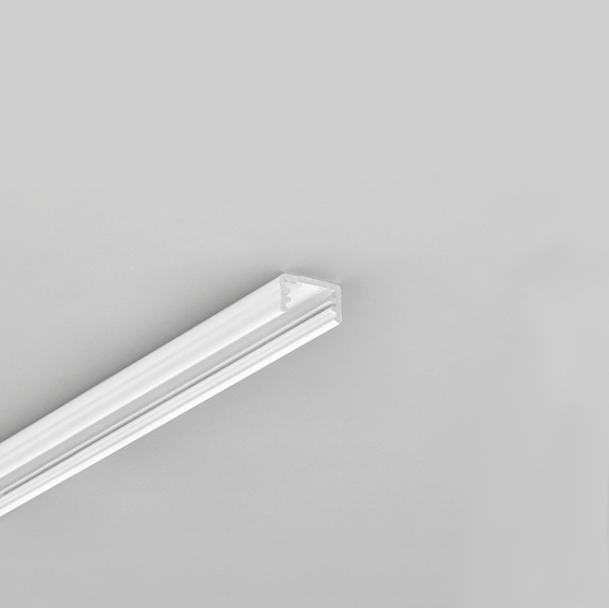 LED profile SLIM8 AC2/Z 1000 white painted RAL9003 /plastic bag