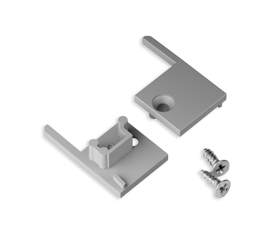 end cap UP-TILE10 grey [20pcs]
